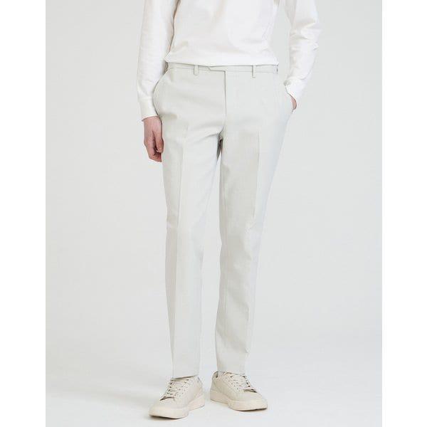 [25SS] [ウォッシャブル] ライトベージュ機能性コンフォートチノパンツ DMPA5A301I1