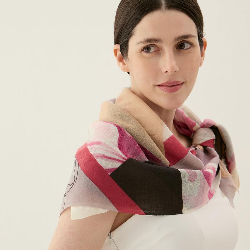 ウールスカーフ FKO036O