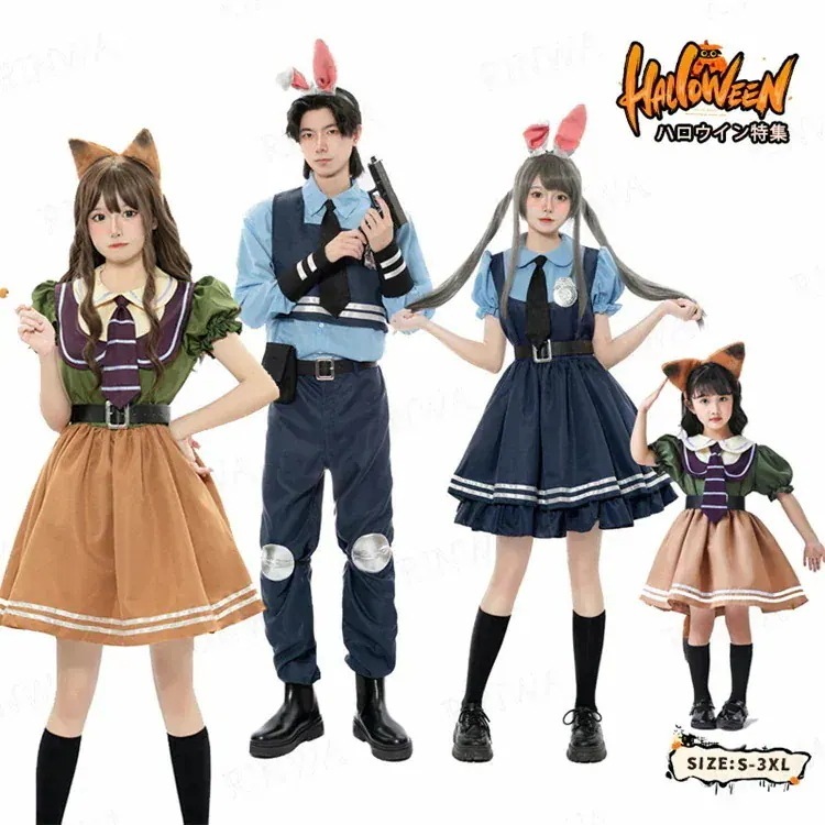 ハロウィン衣装 子供 大人 コスプレ 警察 ハロウィン衣装 メンズ レディース ワンピース 子供服 女の子警察官 キッズ コスプレ 警官ドレス 仮装 お誕生日 プレゼント かわいい 学校 幼稚園 ハロ