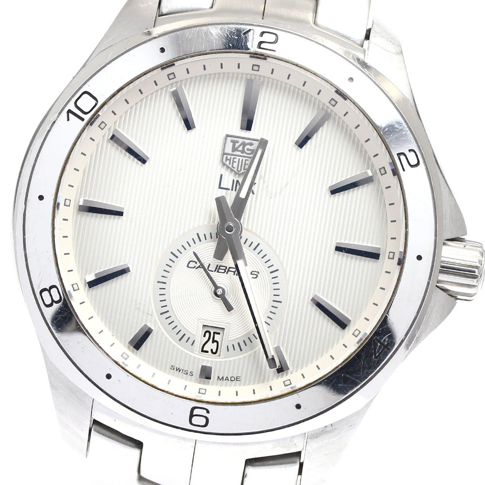 訳あり タグホイヤー TAG HEUER WAT2111 リンク キャリバー6 スモールセコンド 自動巻き メンズ _900212【中古】