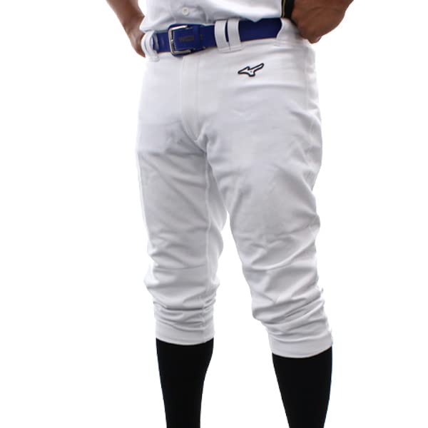 [ミズノ] R ユニホーム ウェア 野球 ユニフォームパンツ ズボン GACHI レギュラータイプ ヒザ2重 ガチパンツ 12JD2F6001 (01) ホワイト M