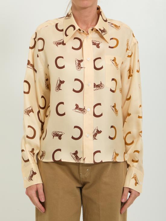 CELINE Women Shirts RC0DU3K44 CREAM