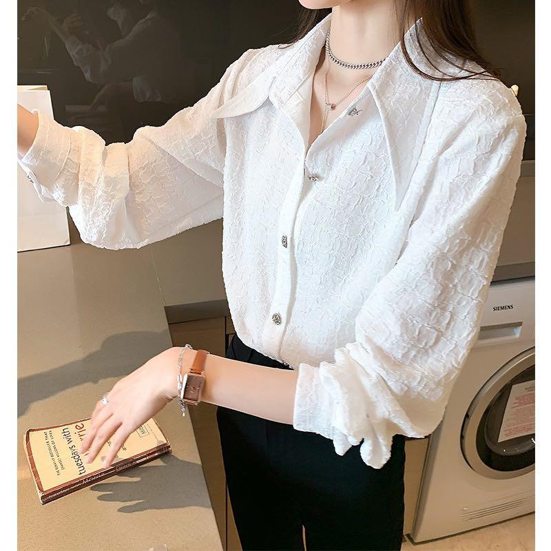 数量限定 2024ニュースタイル おしゃれ 大きいサイズ ゆったり シャツ アンダーウェア 着痩せ 流行り 通勤 今っぽシアーシャツ2370 6,107円