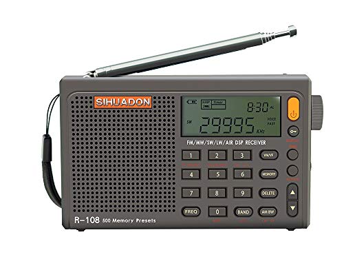 RADIWOWで作る SIHUADON R108 小型短波ラジオ BCLラジオ ポータブル 高感度受