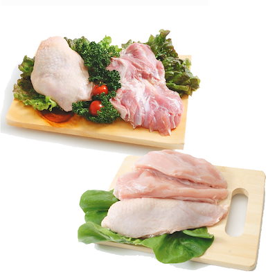 菜彩鶏 鶏もも肉 むね肉セット(もも肉2kg+むね肉2kg)...のサムネイル