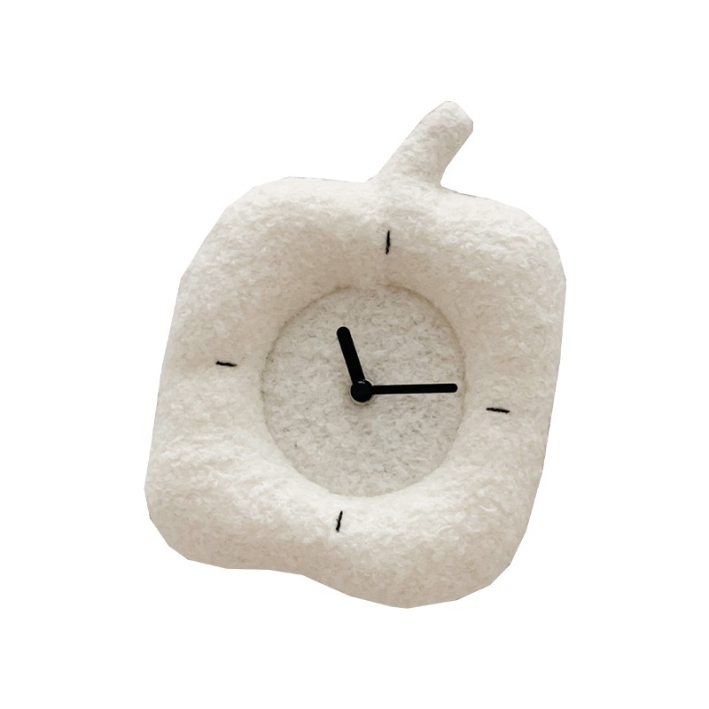 pppstudio 韓国 りんご ふわふわ 時計 インテリア