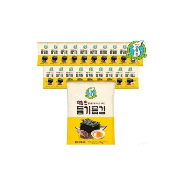 エゴマ油 海苔 20g*20袋 K-FOOD