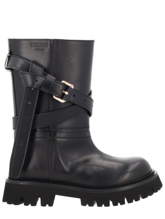MOSCHINO Women Boots MA26054G0N MJ5000 Black