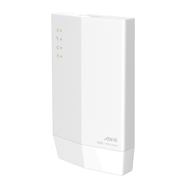バッファロー Wi-Fi 6 対応中継機 WEX-1800AX4 ホワイト BUFFALO