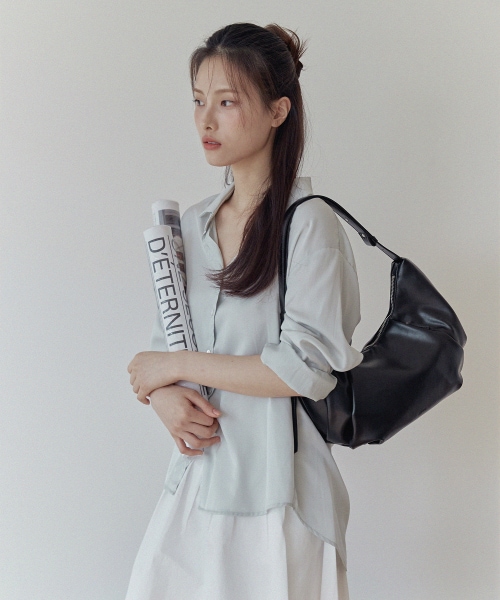 【OVHEE】 Loeb Hobo Bag_Black ショルダーバッグ 正規品