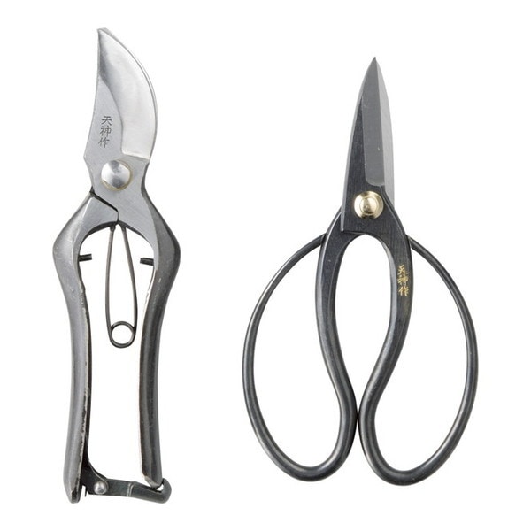 天神作 日本製お庭鋏2点セット GN-100F