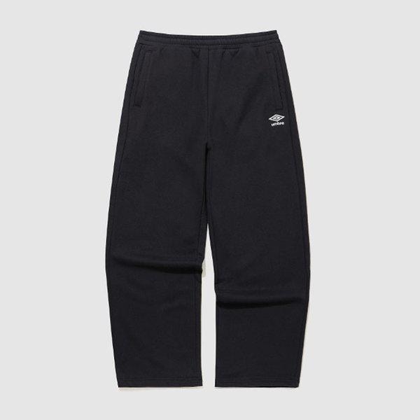 エッセンシャル起毛ルーズストレートパンツ UQ423CFPO2-BLK0