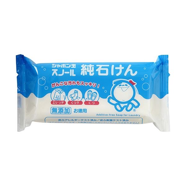 （まとめ）シャボン玉 スノール純石けん 180g 1個 [x20セット]