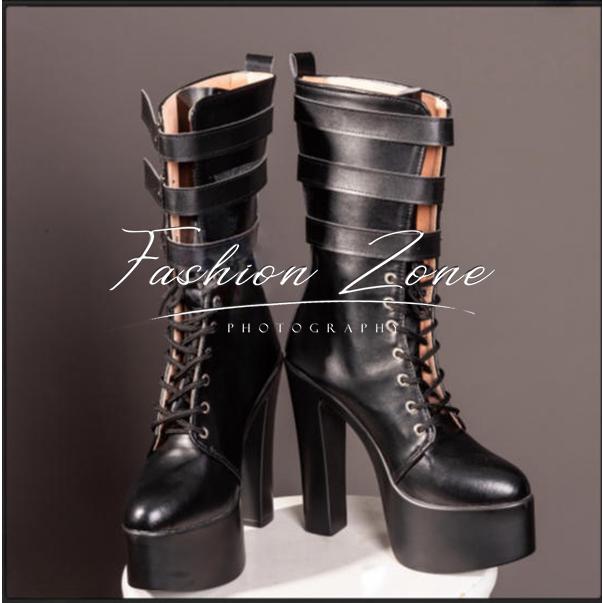 ゼンレスゾーンゼロ 風 浮波柚葉 コスプレ靴 男女兼用 シューズ 道具小物 ブーツ cosplay ハロウィン仮装 変装