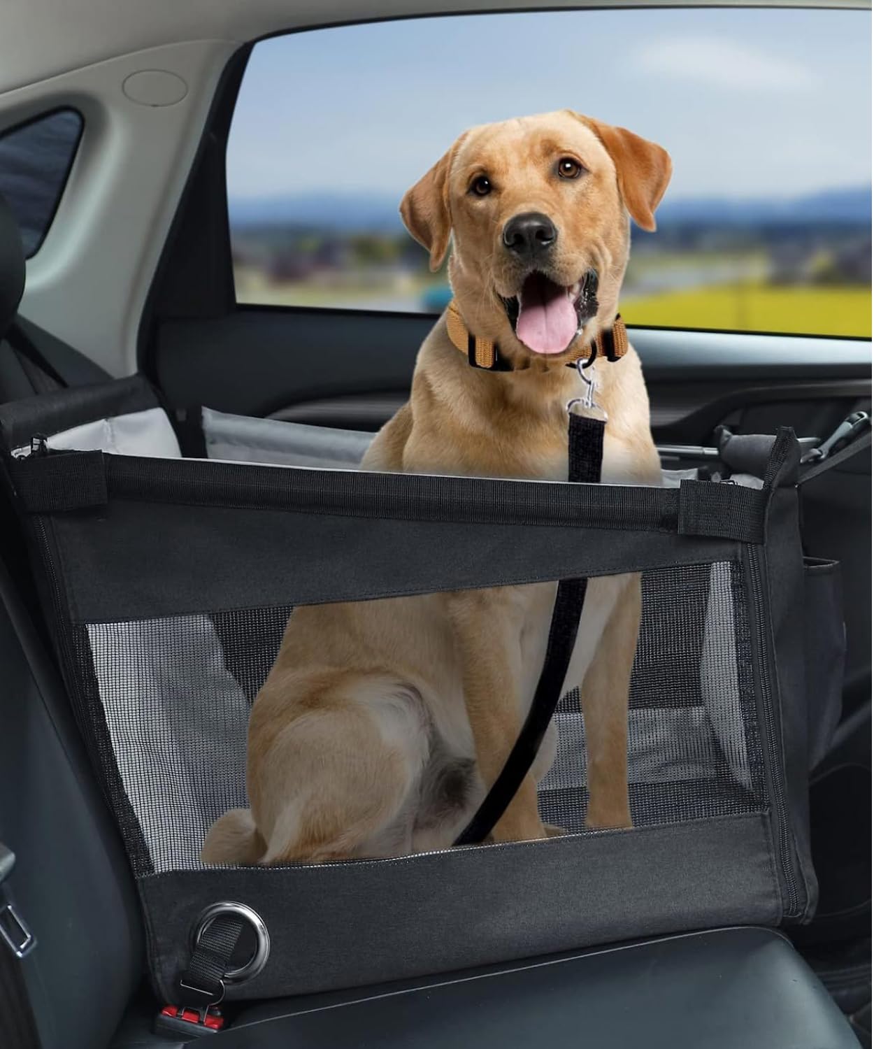 犬 ドライブボックス 車 ペットを乗せる シート 一緒にお出かけ ペット ドライブ 大型犬 防水パッド 車用ペットシート キャリー ペットドライブシート