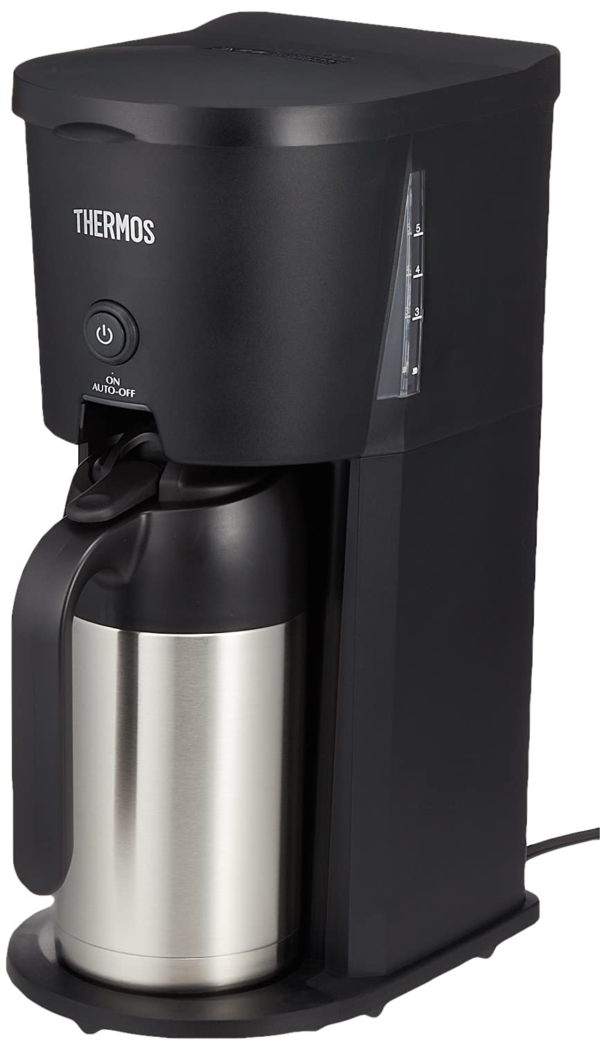 サーモス(THERMOS) 真空断熱ポット コーヒーメーカー 0.63L ブラック ECJ-700 BK