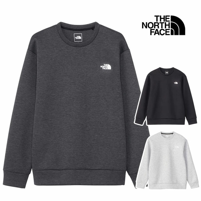 ザ・ノース・フェイス トレーナー メンズ テックエアースウェットクルー 長袖 トップス クルーネック アパレル 軽量 プルオーバー 丸首 ウェア NT62486 ブラック 黒 ミックスグレー ミックス 9,900円