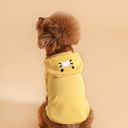 KAKAO FRIENDS 公式正規品 フード Tシャツ チュンシク ペット 犬 猫 4サイズ展開