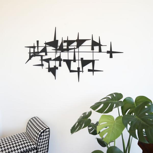 壁掛け 飾り ウォールデコレーション モダンアート ナチュラル アンティーク アイアン ボタニカル 1040x515mm