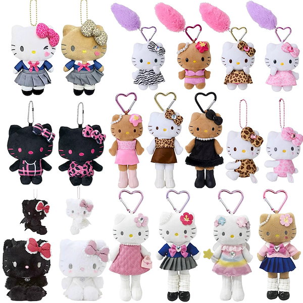 新品　サンリオ　キティちゃんストラップ　違う五種類　セットのみ 新品 サンリオ キティちゃんストラップ 違う五種類 セットのみ