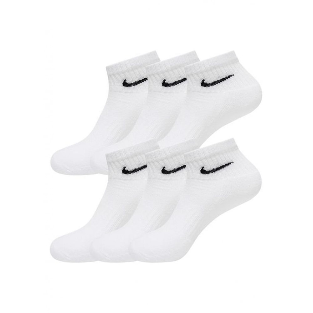 ナイキシューズナイキエブリデイクッションソックスアンクルソックスミディアムウェイト 6ペアセット SX7669-100
