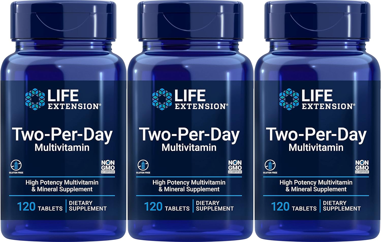【3個セット】ツーパーデイ タブレット（鉄抜きマルチビタミン＆ミネラル） 120粒[海外直送品]