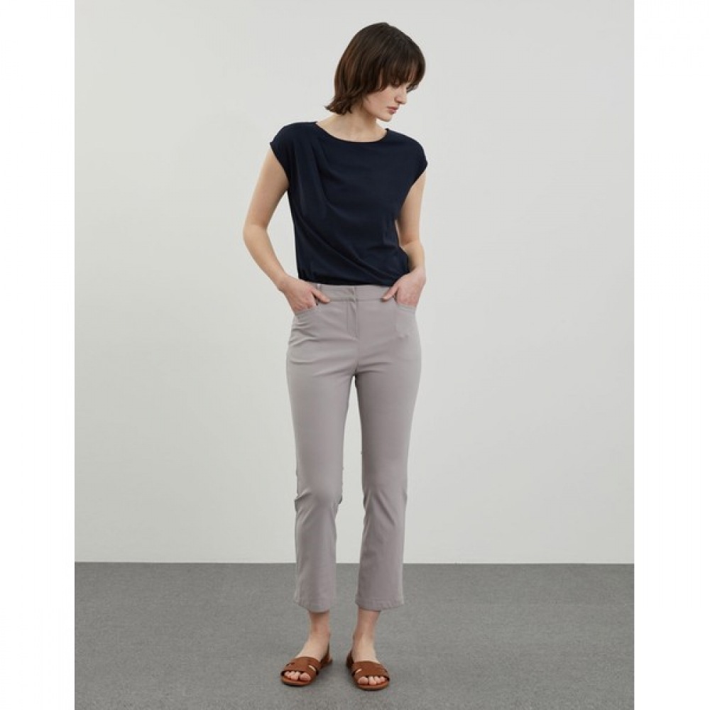 [オリビアローレン] ジャージースリムブーツカットパンツ_VOPDL4M3311