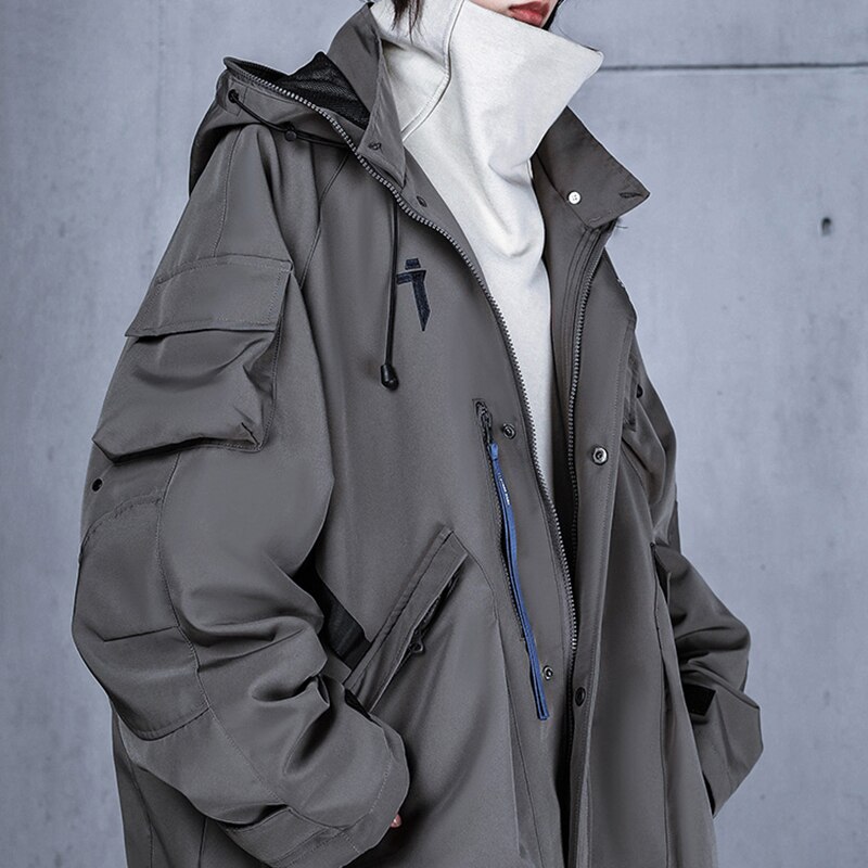 ブルゾン レディース ジャケット メンズ ミリタリージャケット マウンテンパーカー 男女兼用 フード付き アウター カップル服 ゆったり