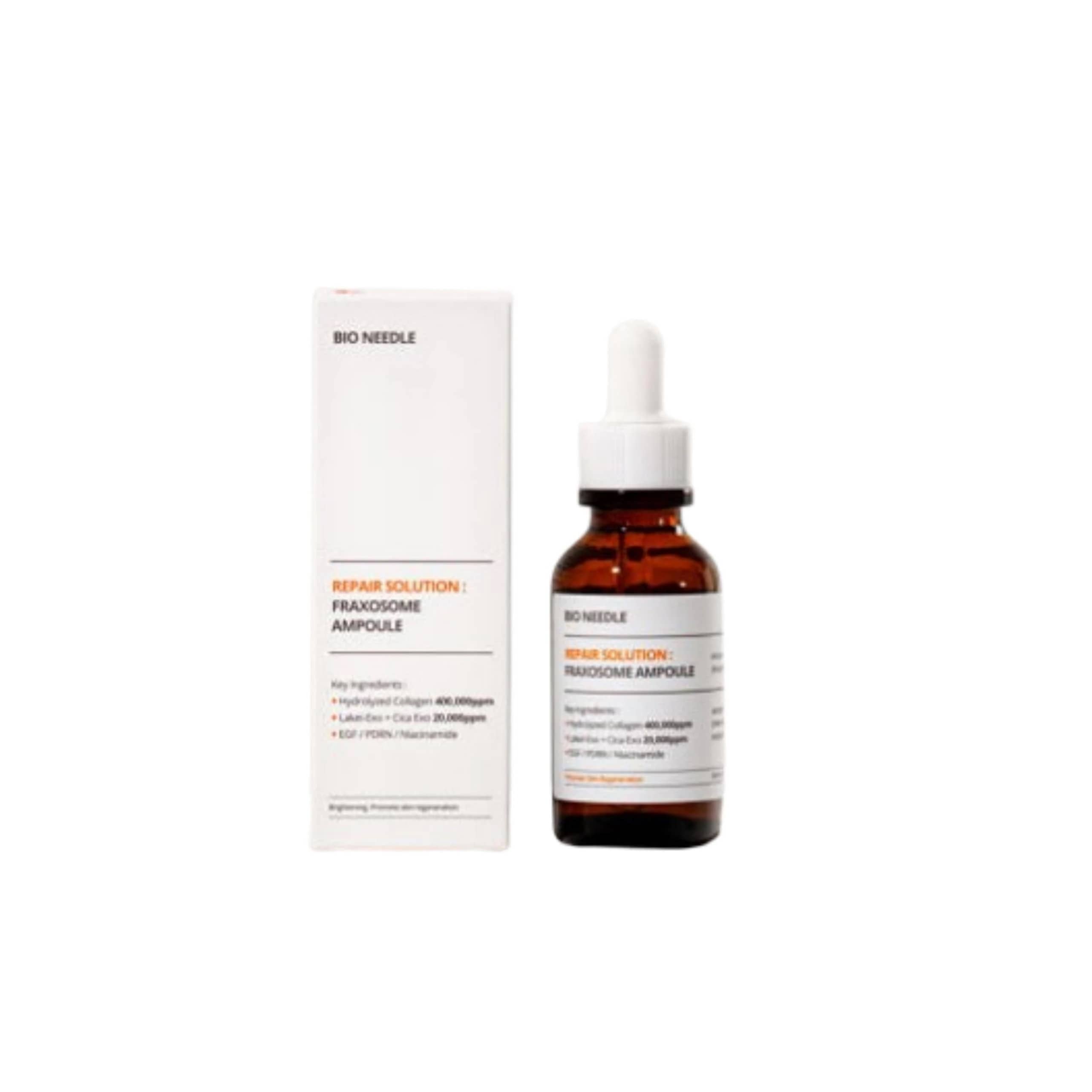 BIO NEEDLE リペア ソリューション プロキソソームアンプル 30ml #第4世代 エキソソーム+第3世代 エキソソーム #活性化 EGF+PDRN 2%