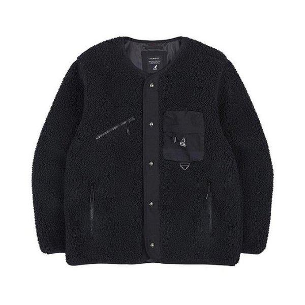 ジャケット CQK KQFC-JK85430BK レトロコア フリース カーディガン 8543 ブラック 17,928円