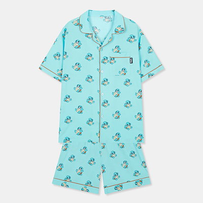 Qoo10] スパオ ポケモン半袖パジャマ Light Blu : レディース服