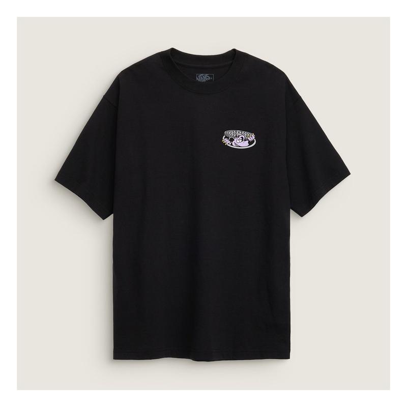 ダウンサイド半袖Tシャツ VN000SXSBLK