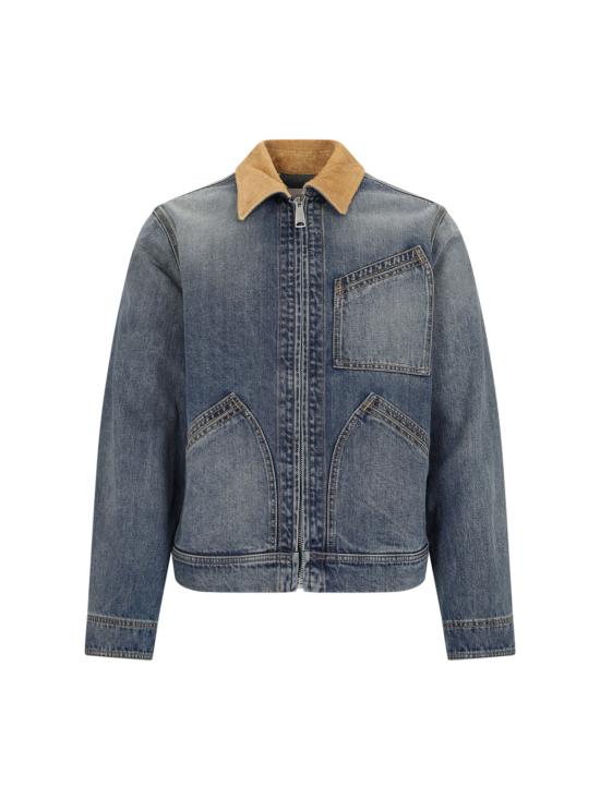 ALEXANDER MCQUEEN Men Jacket 809777 QTACM 0439 Blue