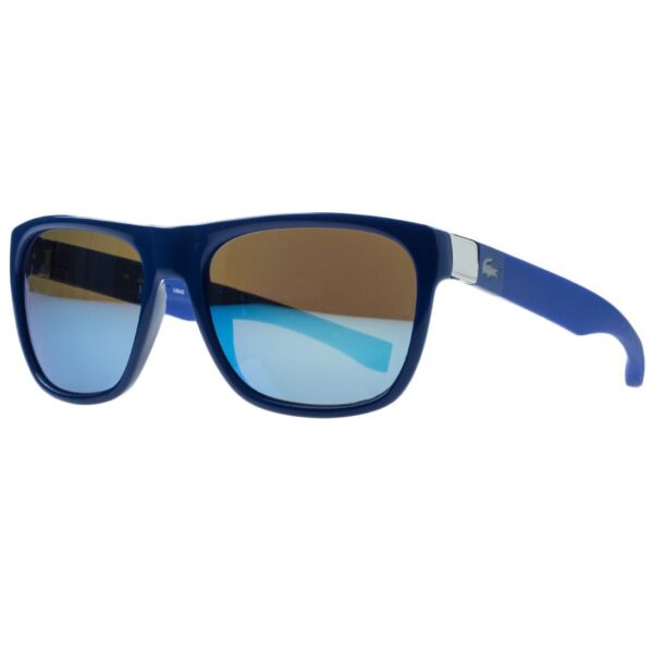 ラコステNEW L664S 414 Medium Blue Sunglasses with Magnetic Extendable Temples