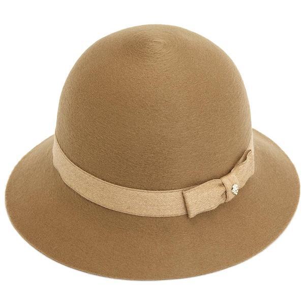 アルフレダ 6 女性 クローシュハット HAT51463 CAMEL
