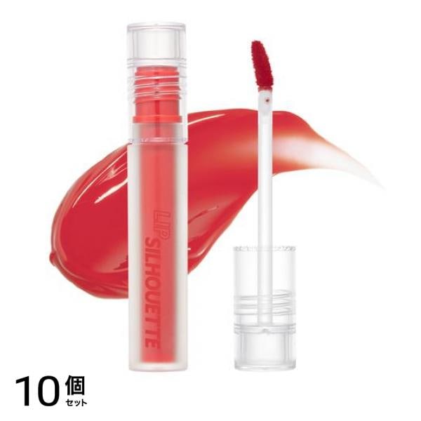 アイムミミ リップシルエットグロスティント 04 ネオスカーレット 4g 10個セット