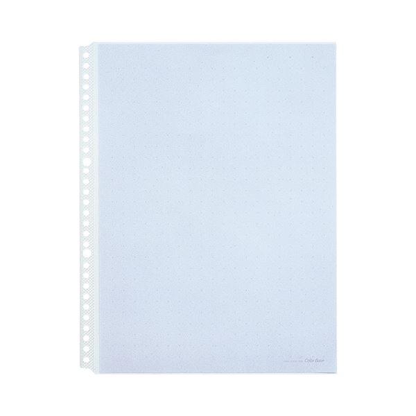 （まとめ）キングジム カラーベースポケットA4タテ 2・4・30穴 青 103CP 1セット(50枚:10枚×5パック) (×3セット)