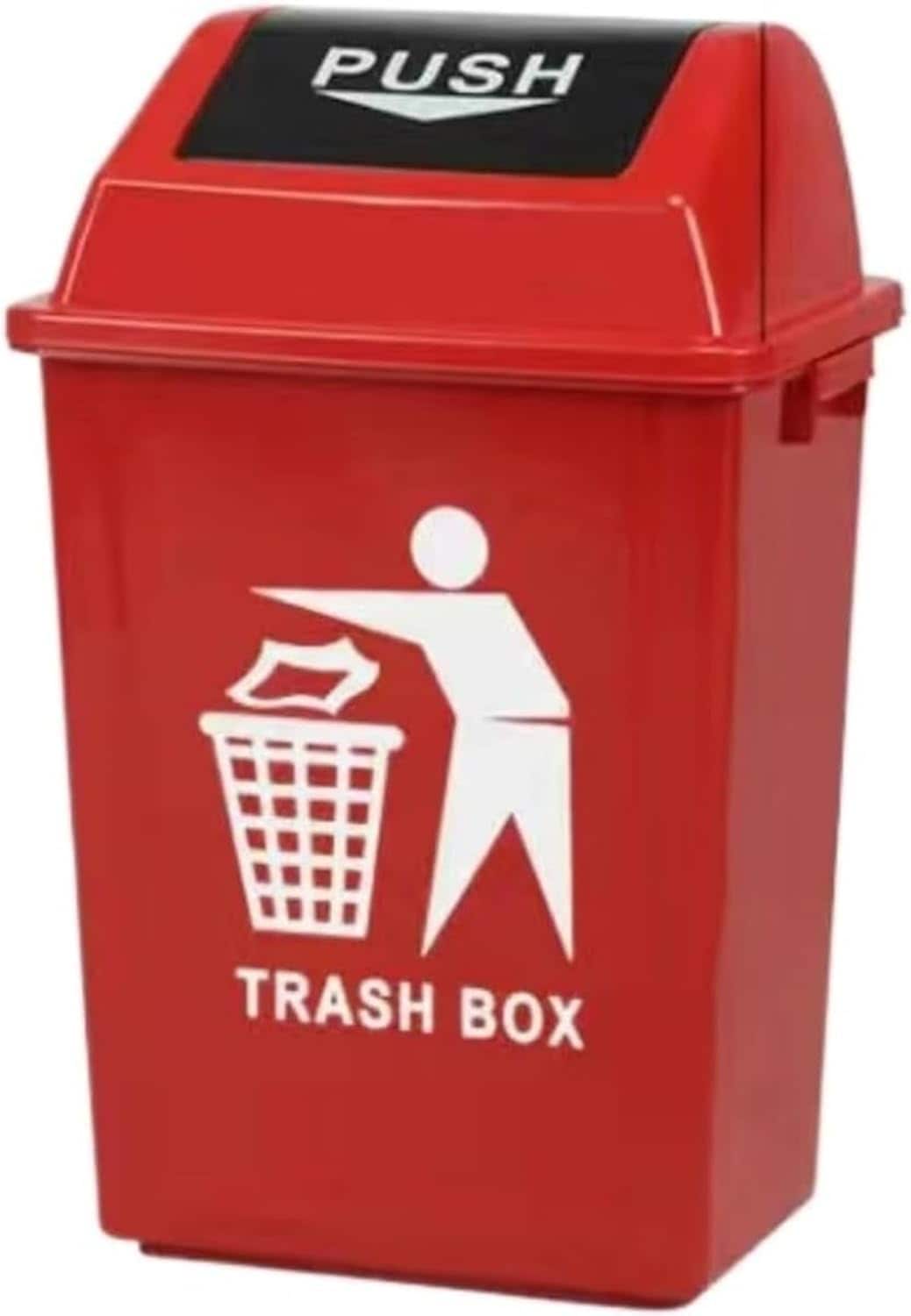 Dunuiovゴミ箱 ふた付き 屋外 ダストボックス ごみ箱 大型 業務用 外用 大容量 悪臭防止 防臭 スイングカバー プラスチック 開閉簡単 厚い 大ごみ箱 おしゃれ キッチン 屋外ゴミ箱 垃圾桶