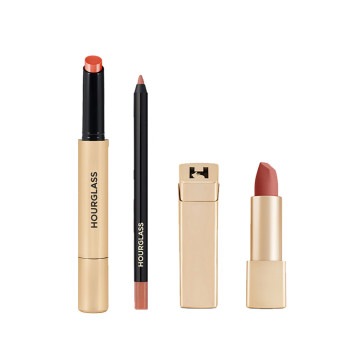 【アワーグラス】BESTリップ3種セット（ファントムグロシーバーム1.7g+アンロックドソフトマットリップスティック4g+シェイプ＆スカルプトリップライナー1.2g）