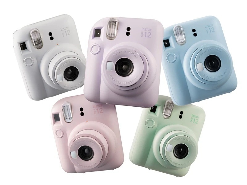 【各種】富士フィルム インスタントカメラ instax mini 12 チェキ 新品 未開封 ミイトグリーン ブロッサムピンク パステルブルー ライラックパープル クレイホワイト PR
