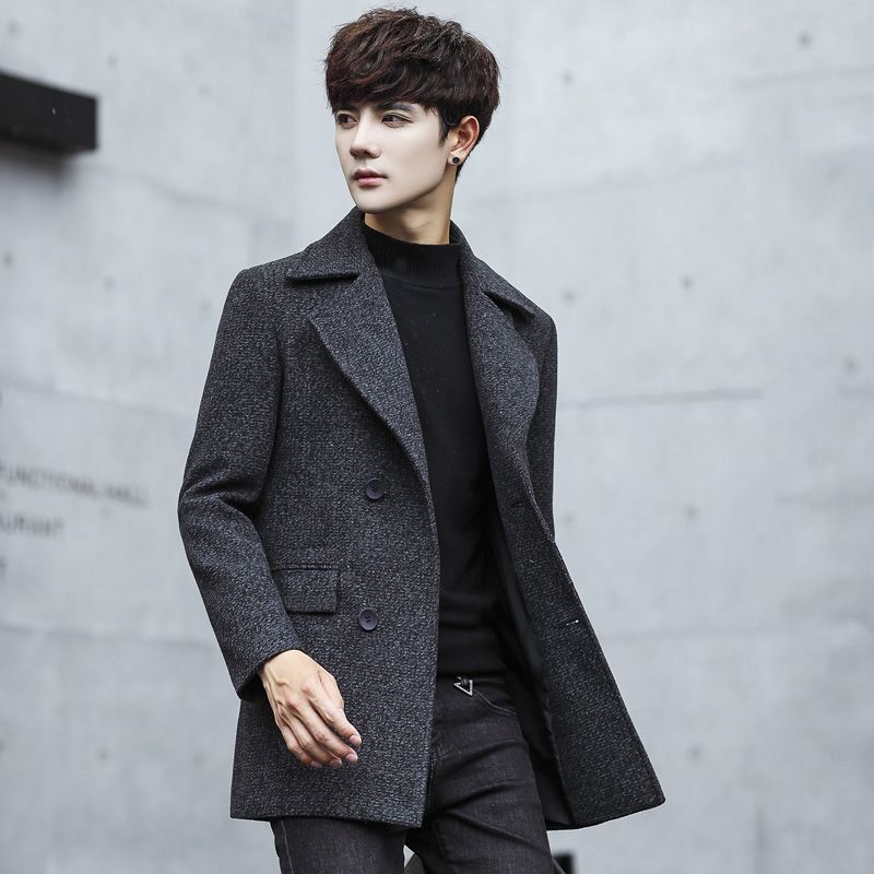 新作 メンズ コート coat アウター ジャケット 上着 カジュアル シンプル ファッション 秋 冬 全2色