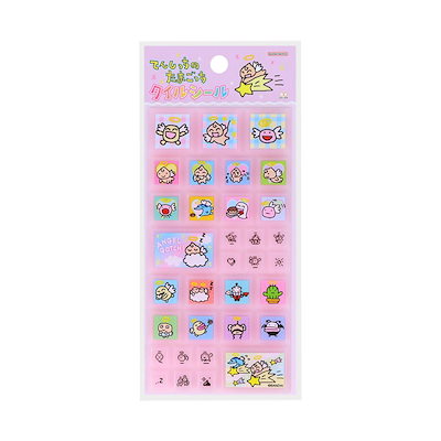 Qoo10] たまごっち シールシート タイルシール : 文具