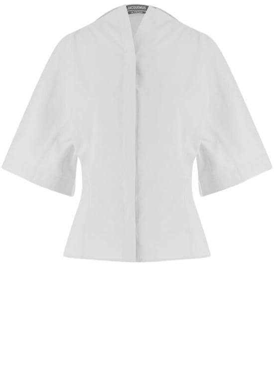 JACQUEMUS Women Tops SHW00560AW00648100 White