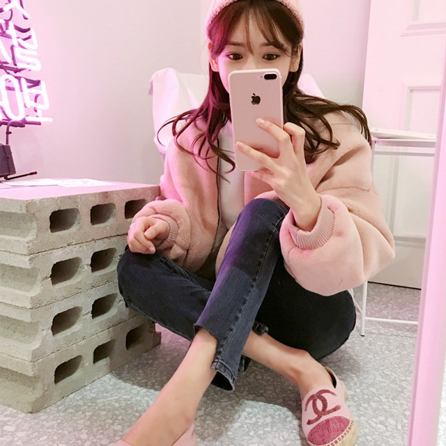 見るだけで暖かいファージャンパーkorean fashion style 見るだけで暖かいファージャンパーkorean fashion style