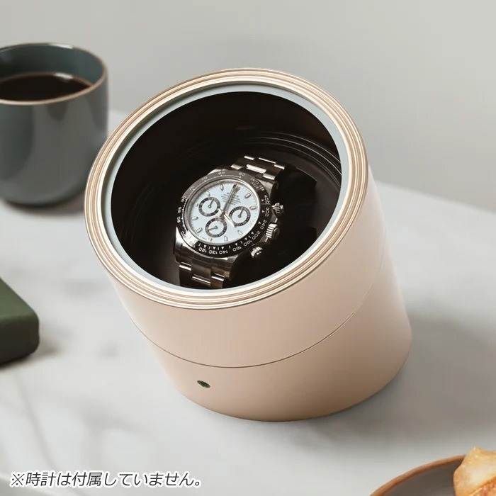 ワインディングマシーン 腕時計1本巻き ES10301CG シャンパンゴールド