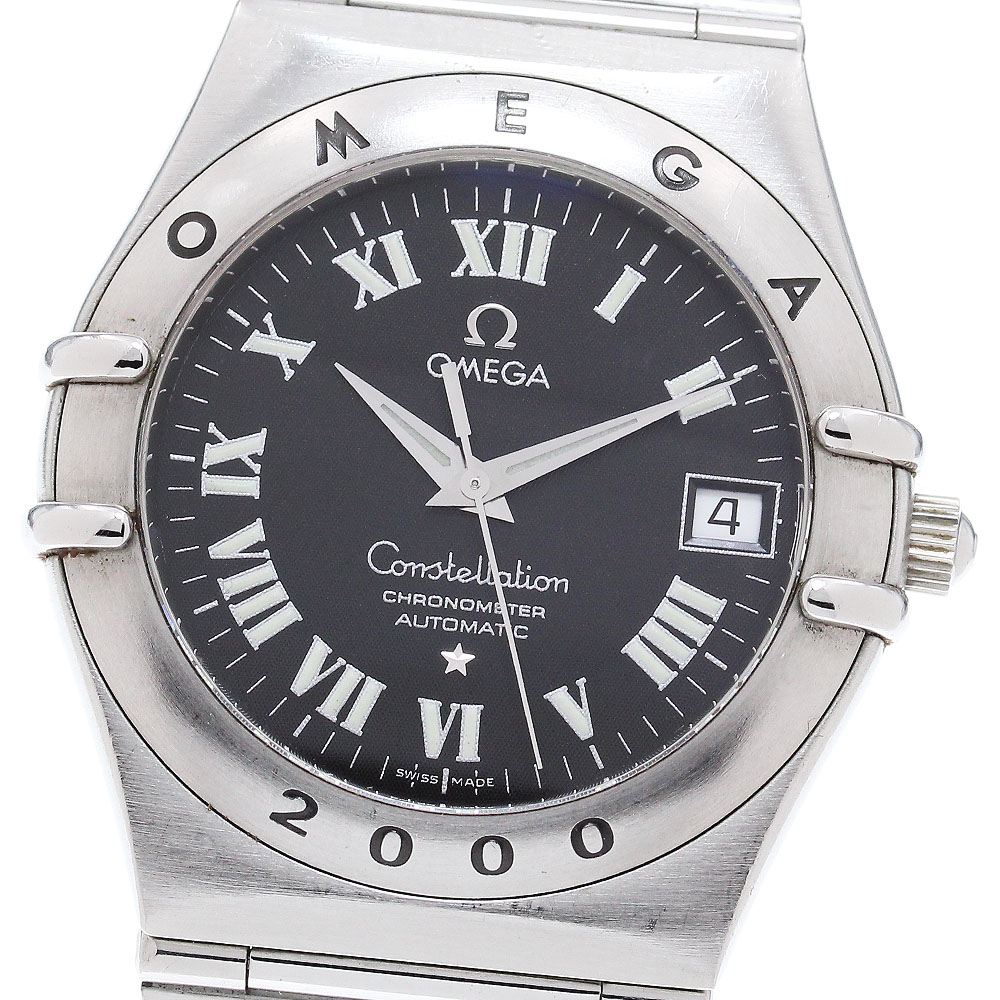 オメガ OMEGA 1504.50 コンステレーション ミレニアム クロノメーター デイト 自動巻き メンズ 保証書付き_847974【中古】