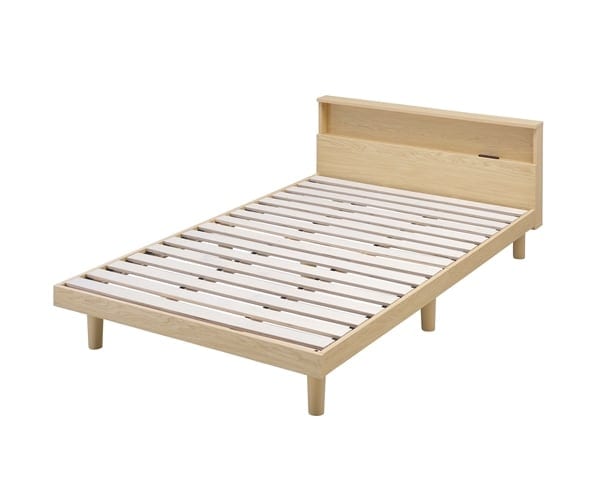 アイリスオーヤマ すのこベッドSD SNB-SD ナチュラル(セミダブル)