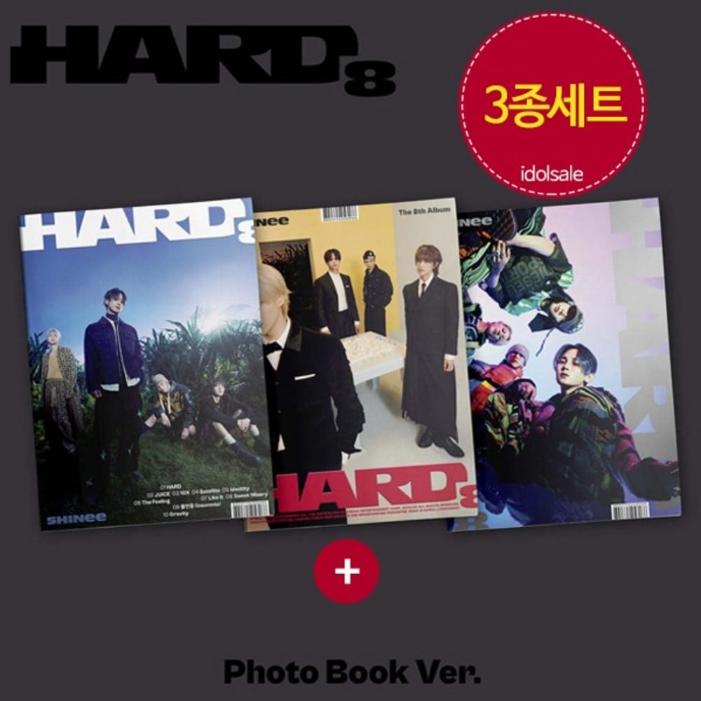 3種SHINeeアルバムSHINee 8集 HARDフォトブックバージョン