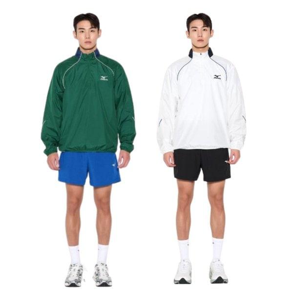 25SS 共用 ウーブン ハーフジップ ジャケット WOVEN HALF ZIP JACKET 吸汗性の良いスポーツウェア 32YE5A22 2C