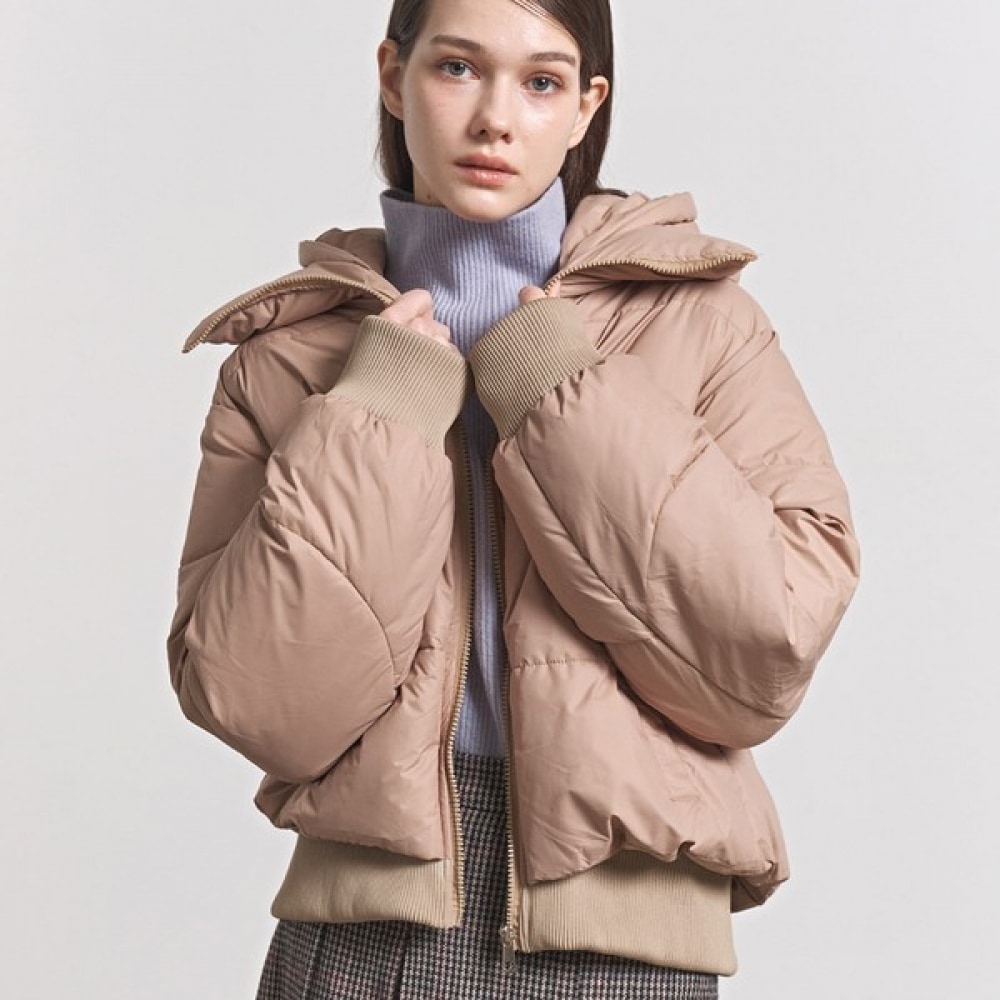 (リアーナニューヨーク) ベーシックフード付き襟パッド入りジャンパー RSAQJP010